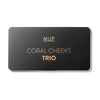 Coral Cheeks Trio  Palette MUP