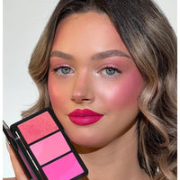 Pink Cheeks Trio Blush Palette MUP