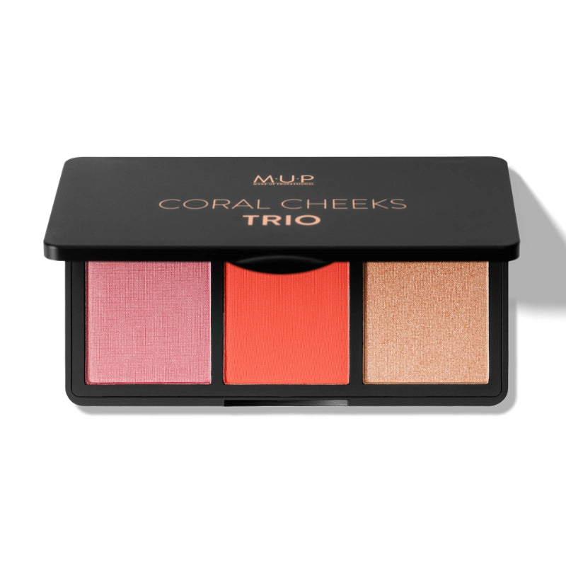 Coral Cheeks Trio  Palette MUP